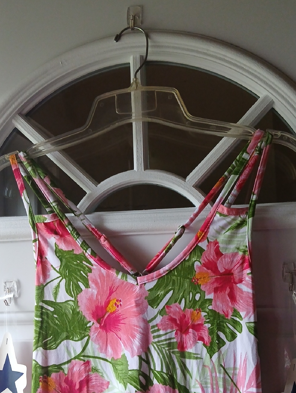 Love Pink and Green Floral Sundress - Picture 2 of 5